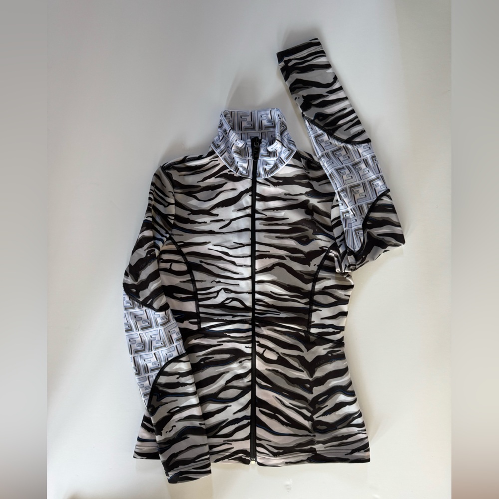 Fendi Zebra Print Jacket